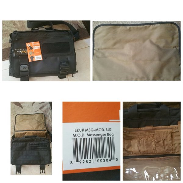 Hazard 4 mod messenger bag top